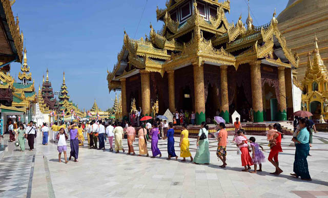 Chùa Vàng Shwedagon ở Yangoon -20