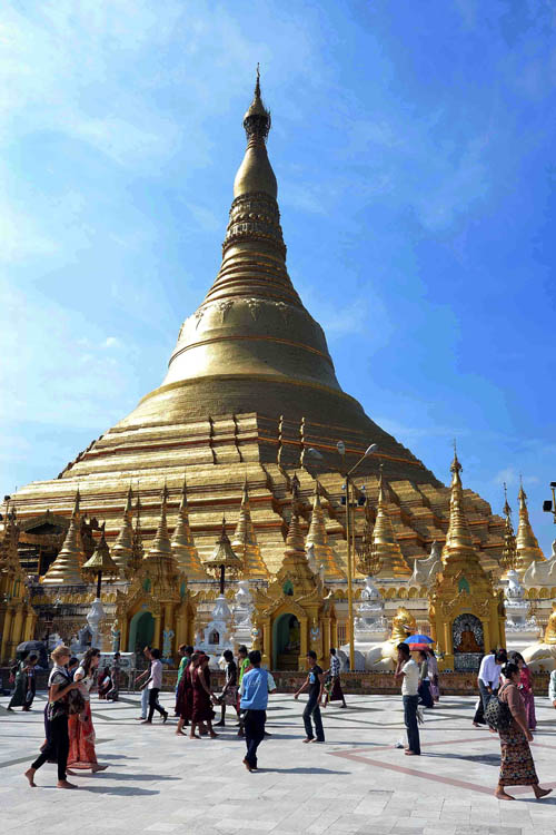 Chùa Vàng Shwedagon ở Yangoon -24